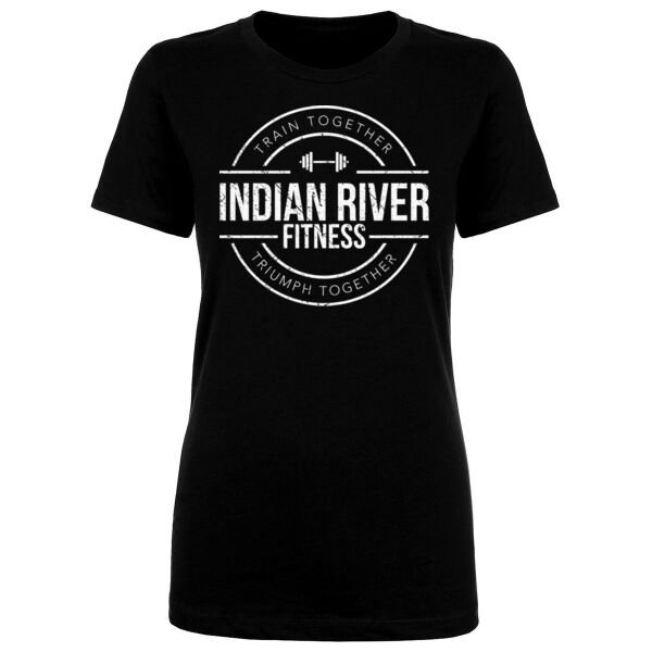 CIRCLE BADGE - WOMENS FITTED T-SHIRT - $GS61RN$ Thumbnail